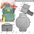 PZU Portable Diaper Changing Pad - Changing Pad Portable with Wipes Pocket, Waterproof Diaper Changing Mat, Portable