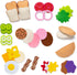 Set (33 1 Count Melissa & Doug Felt Food Sandwich Play Food pcs), Orange