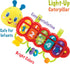 KiddoLab Lira Baby - Musical Caterpillar Toy with Lights & Music, Spinner & Rings for Babies 3+ Months