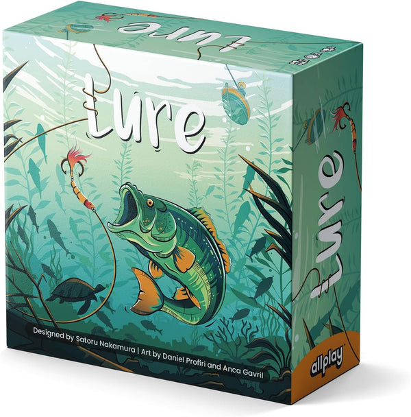 Allplay Lure Board Game for Adults or Families - Wager Dice to