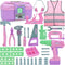 Kids Tool Set, 31 PCS Kids Tool Box Pretend Play Construction Toy