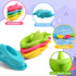 1-3 12+ 1+ 11 Zeewoo Baby Bath Toys for Kids Ages Toddler Bath Toys Mold Free Bathtub Toys for Months Pool Water Table