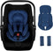 Infant Car Seat Insert for Newborn Girls Boys, Summer Mesh Baby Carseat