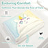 (0-5 HECCEI Toddler Hooded Bath Towel Soft Absorbent Baby Bath Cape for Girls Cute Unicorn Theme Beach & Pool Poncho