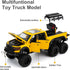 6X6 3+ 1/24 3-12 SASBSC Toy Pickup Trucks for Year Old Boys Diecast Pick up Truck Toy Cars with Light and Sound Metal