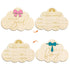 NQEUEPN 2pcs Wooden Baby Announcement Sign, Double-Sided Newborn Gender Reveal Its a Boy