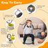30 Portable Potty Chair for Toddlers with Splash-Proof Design, Foldable Travel Potty with Bag & Refills - Kids Toilet