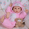 UOFTKIZ Baby Dolls Girl - 17" Real Life Baby Doll, Soft Body