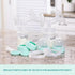 (19mm) Motif Medical Luna Breast Pump Replacement Parts - Resupply Kit w/Milk Storage Containers, Bottle Caps, Tubings