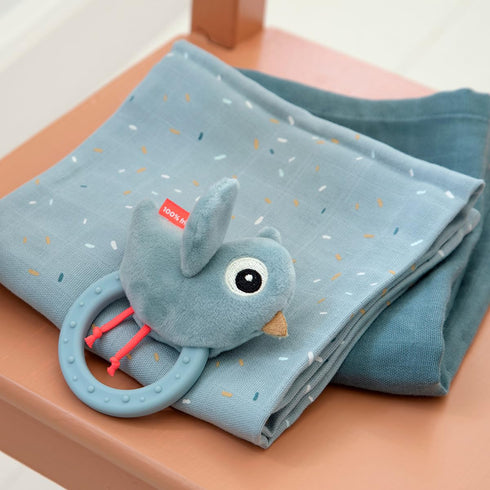 Done by Deer Bijtring in Blue - Perfect for Teething
