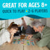 Blue Wasatch Games Ripple Card Game - Match, Stack, and Collect Combos on Your Beach. Easy to Learn and Fun for Kids