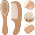 Set Soft Bristle Baby Hair Brush - Newborn Wash Kit