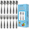 Stainless Steel Kids Silverware Set - Safe Flatware for Children, Includes 6 Small Spoons & 6 Forks