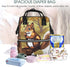 KHIRY Backpack Mummy Backpack Diaper Bag Nappy Baby Bag Squirrel Animal Multifunction Changing Bags for Travel