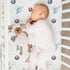 47"x24", 3 Pack Nap Mat Sheet Dinosaur Baby Crib Sheets Fitted Elastic Corners, Preschool Day Care Rest Mat Cover, Soft