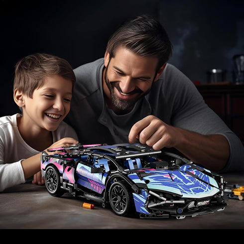 Sets Adults,1:14 8-12 12-16,8 9 10 11 12 13 14 14+ Chodia Sport Race Car Building Block for Racing Supercar Toys Kits