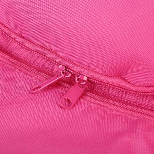 Baby Stroller Organizer with Cup Holder, Durable Hook & Loop Design for Umbrella Stroller Cart (Pink)