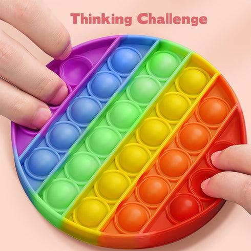 kapibarasensei 4 Set,Stress Random Pcs Fidget Toys,Push Pop Fidget Sensory Toys Relief Gifts for Kids & Adults,Pop Bulk