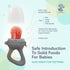 LittleWhispers Baby Fruit & Food Feeder Pacifier, Set of 2, for Fresh Fruit or Frozen Breastmilk, Infant Teething Relief