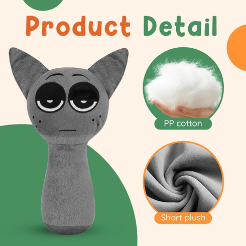Skymetis 3, 4-6 Sprunky Plush Toy - Birthday Party Stuffed Animal, Orange Play Plush Toy for Sprunky Stage Soft Toy