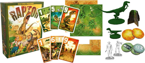 Strategic Raptor Board Game for Family Fun