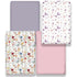Pack 4 Pack, 38 26 Inch Pack Pack Bimocosy and Play Sheets Fitted x n Play Mini Crib Sheets for Boys and Girls, Soft