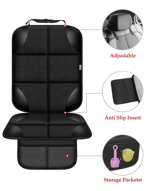 600D 1pc) Meolsaek Car Seat Protector for Child Car Seat, Durable Fabric Waterproof Car Seat Cover with Thick Pad