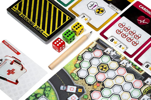 Dice Hospital Emergency Roll | Strategy Board Game by Alley Cat Games