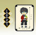 Anime Demon Slayer Giyuu Tomioka Figure Building Set, Micro Mini Block Toy for Kids and Adults