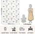 KICPOAY Western Cowboy Baby Swaddle Blanket for Boys and Girls, Muslin Baby Receiving Swaddle Blanket, Soft Cotton