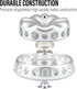 FREELOVE Flower Design Metal Fidget Spinners for Adults, Premium Silent Bearing, DIY Expand to Wind Chime Coin, Desktop