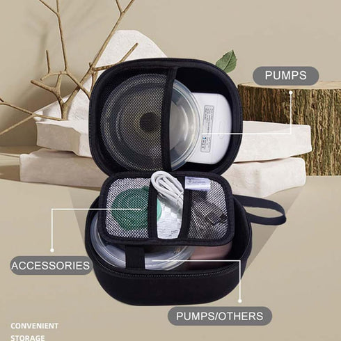 Montesy EVA Travel Case Storage Bag for Electric Breast Pumps Protects and Organizes Your Device Enjoy Travel