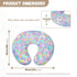 Hechitok Cozy Mermaid Scales Nursing Pillow Cover for Breastfeeding Pillow, Ultra Soft and Nursing Pillow Slipcovers