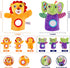 Jollybaby Hand Puppets Baby Toy for 0-12 Months - Plush Stuffed Animal Hand Puppets for Toddler Play Therapy