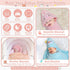 Sublaga 14 Set, 4 32x32 8 2 Pcs Baby Towels, Soft Baby Towel and Washcloths Pcs in Hooded Bath Towel, Pcs Baby