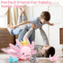 5 Set 24 Inch Mommy 4 Aoriher Pcs Axolotl Plush Axolotl Stuffed Animal with Cute Plush Babies in Belly Soft Cuddly