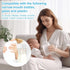BOXOB 4pcs Travel Bottle Caps for Dr Brown & Medela Bottles, BPA Free Narrow Baby Bottle Lids Replacement No Leak