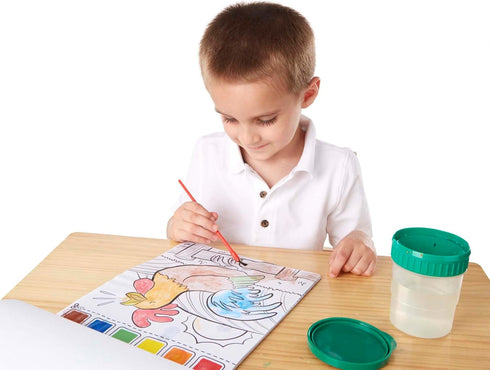 Melissa & Doug Paint With Water - Farm Animals, 20 Perforated Pages
