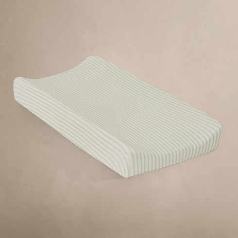Oilo Changing Pad Cover, Breathable Organic Cotton Fitted Jersey, 300 Thread Count,