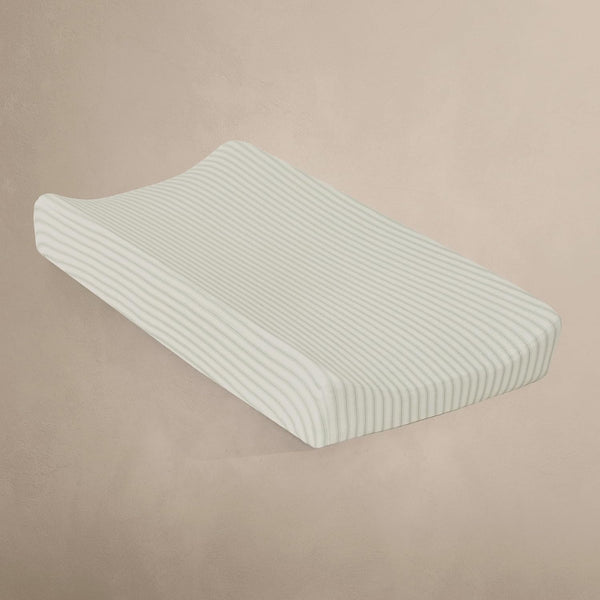Oilo Changing Pad Cover, Breathable Organic Cotton Fitted Jersey, 300 Thread Count,