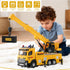 3-5 4-7 Mobile Crane Tow Truck Toy for Logging Farm Port Shipyard Building Bridge Construction Vehicles Engine Machine
