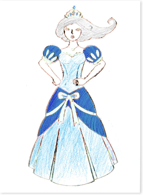 9 4 Melissa & Doug Princess Design Activity Kit - Double-Sided Plates, Colored Pencils, Rubbing Crayon