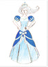9 4 Melissa & Doug Princess Design Activity Kit - Double-Sided Plates, Colored Pencils, Rubbing Crayon