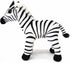 Ice King Bear Wild Animal Plush Toy - Small Zoo Family Stuffed Animal (Zebra 7 Inches)