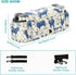 miaozhen Art Cartoon Cow Dark Blue stroller organizer diaper bag stroller diaper caddy insulated carrito para