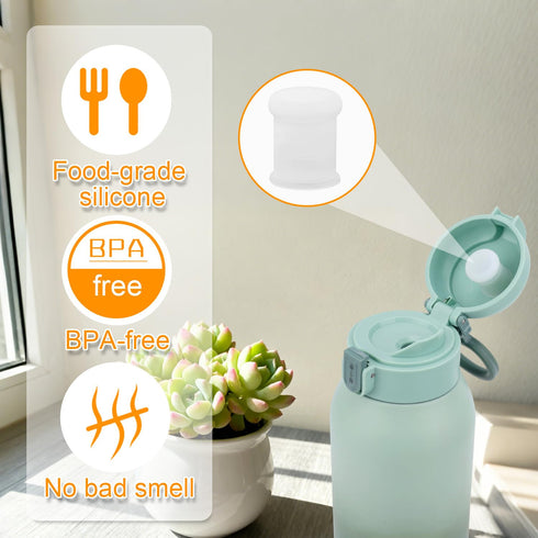 Fukaisu 4pcs Momcozy, 17oz/500ml Baby Bottle Warmer Stoppers Compatible with BPA-Free Silicone Portable Baby Bottle