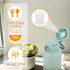 Fukaisu 4pcs Momcozy, 17oz/500ml Baby Bottle Warmer Stoppers Compatible with BPA-Free Silicone Portable Baby Bottle