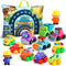bessome Soft Rubber Cars Toy for 1+ Year Old Boy with Playmat