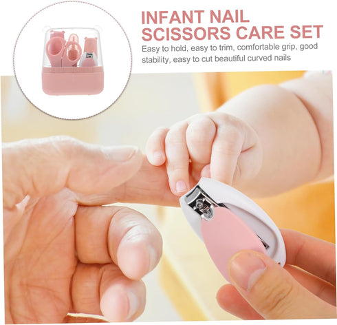 Ergonomic Nail Care Kit for Newborns - Premium Design