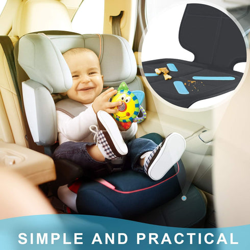 Shynerk Care Car Seat Cover for Baby Child Car Seats, Shynerk Auto Car Seat Protector for Under Car Seats to Protect